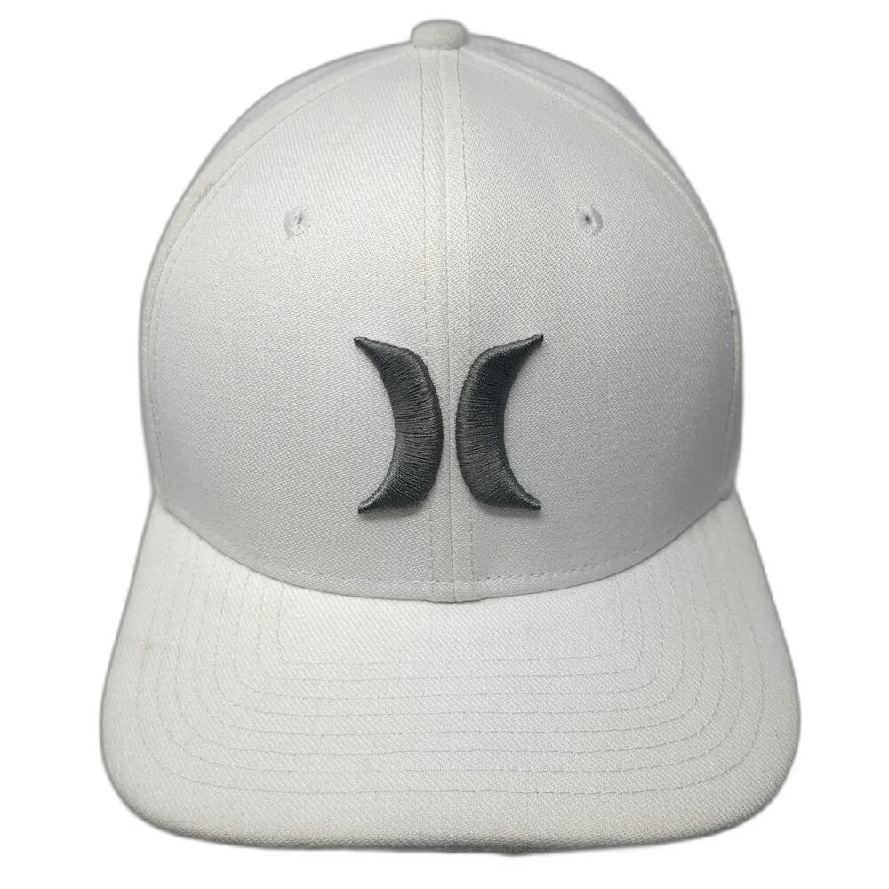 Hurley Baseball Cap White One Size Boise State Broncos Embroidered Logo Hat